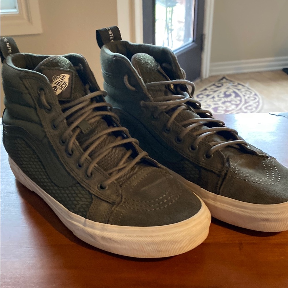 Vans Men's High-Top Sneakers - Green - MTE